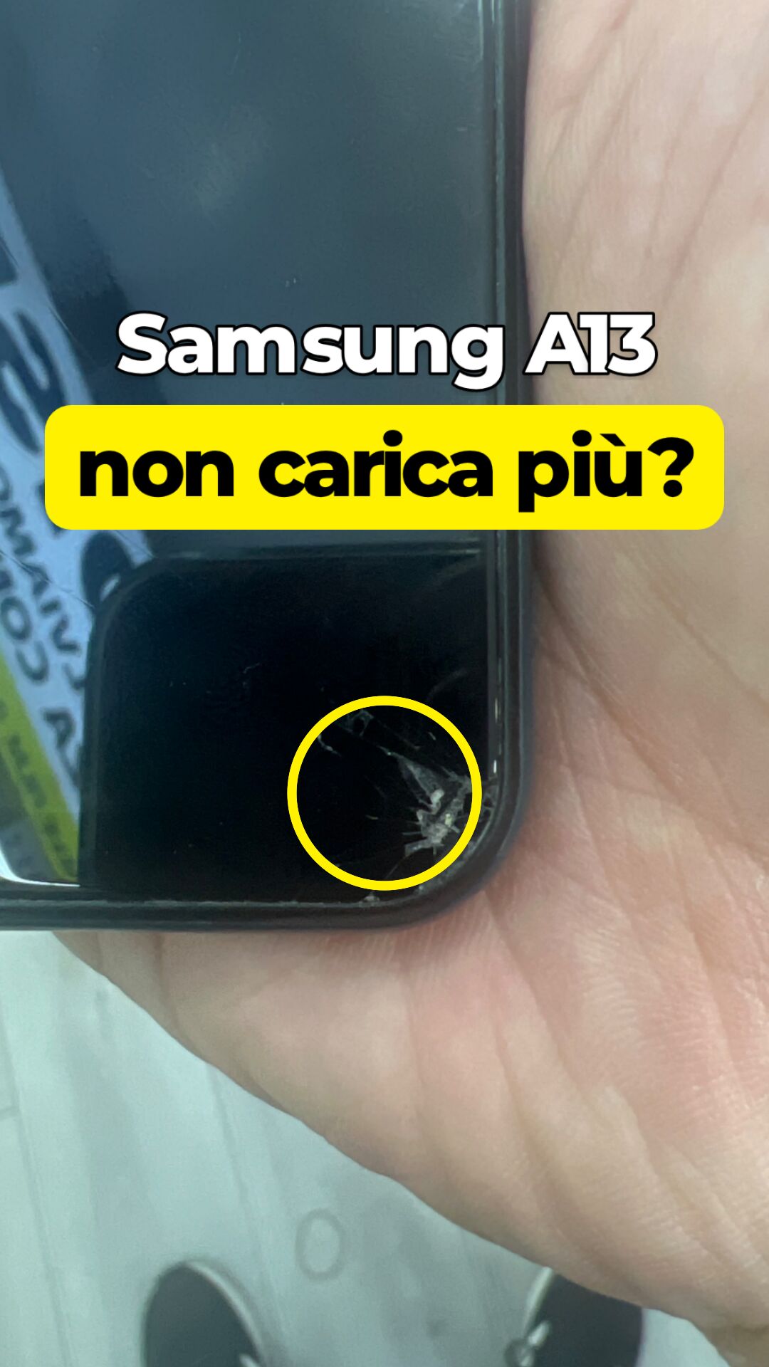 Samsung A13 · No carica
