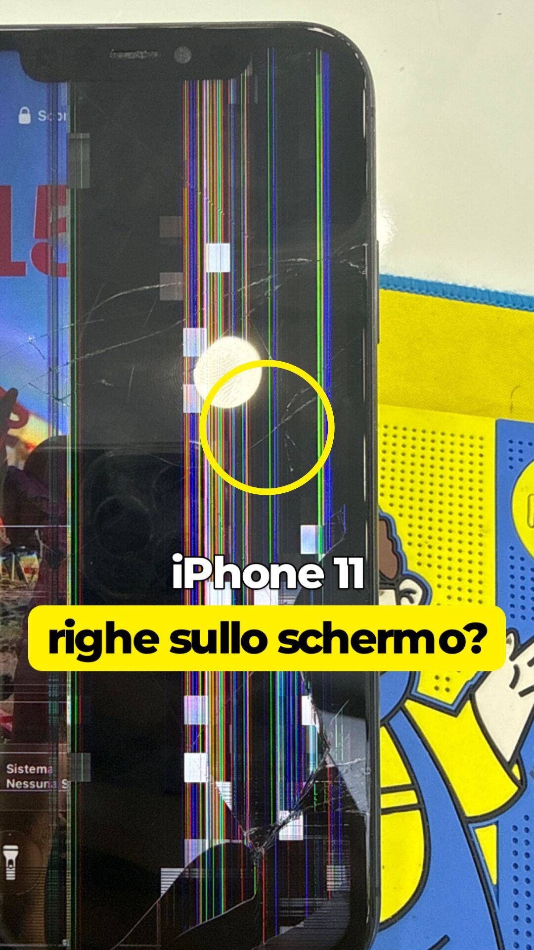 iPhone 11 · Schermo