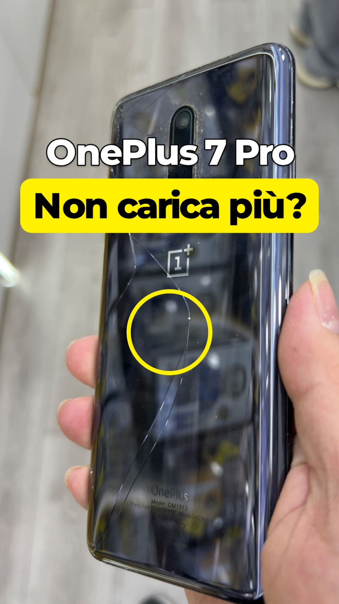 OnePlus 7 Pro · No carica, Altoparlante