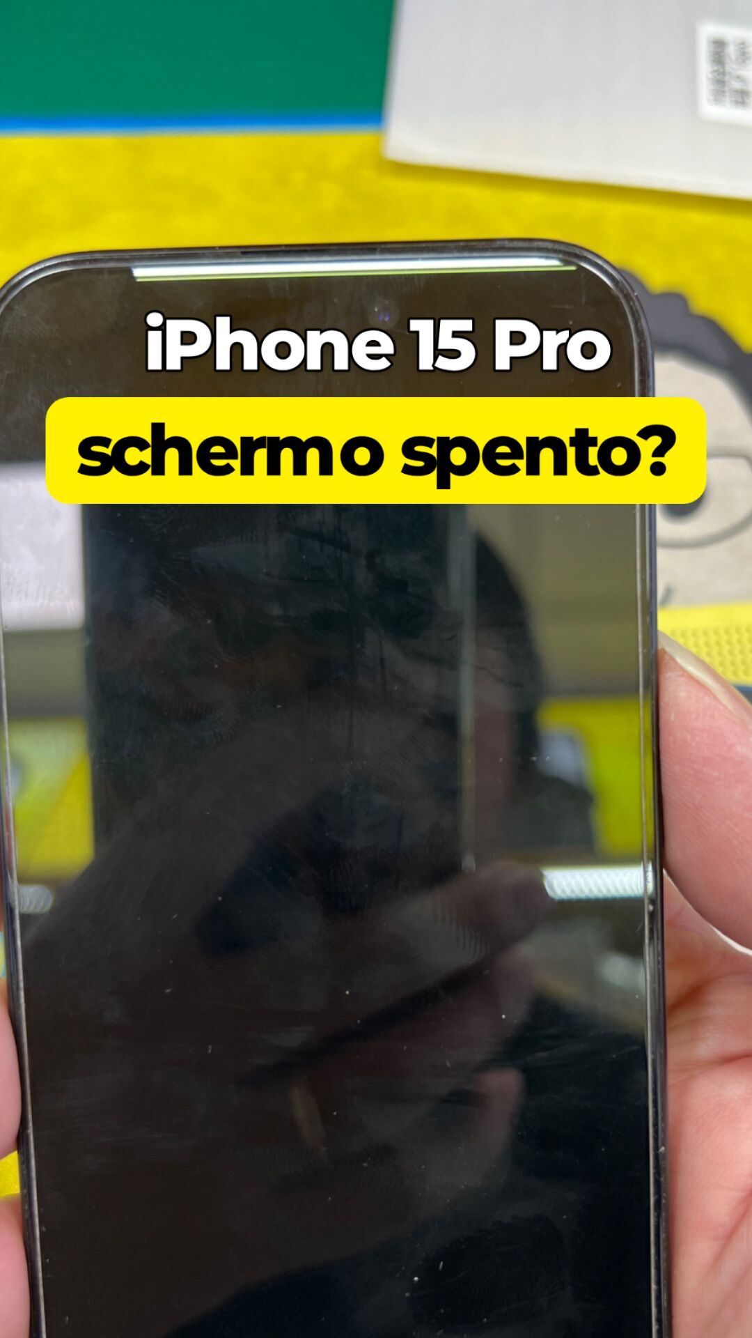 iPhone 15 Pro · Schermo
