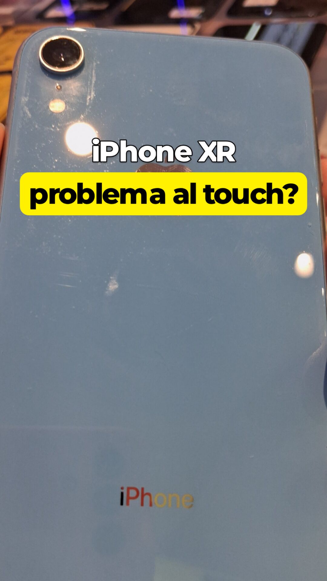 iPhone XR · Schermo