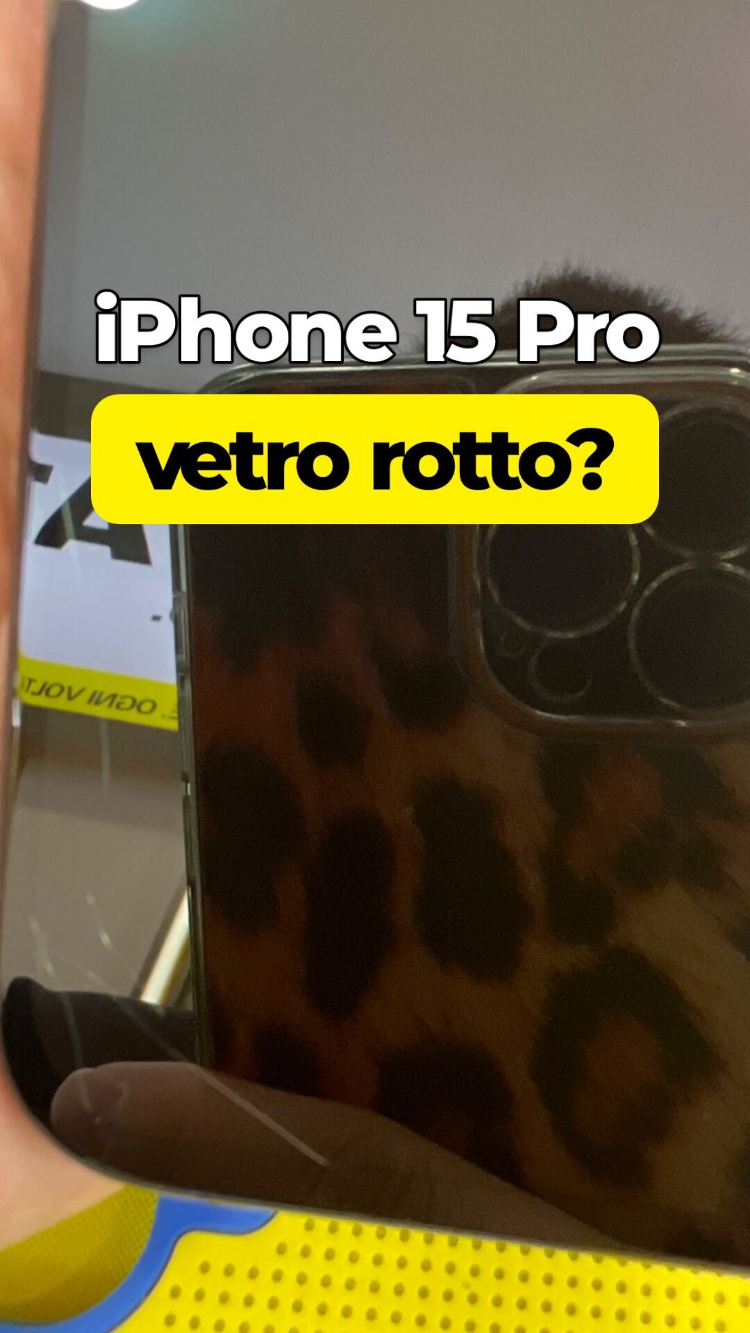 iPhone 15 Pro · Schermo