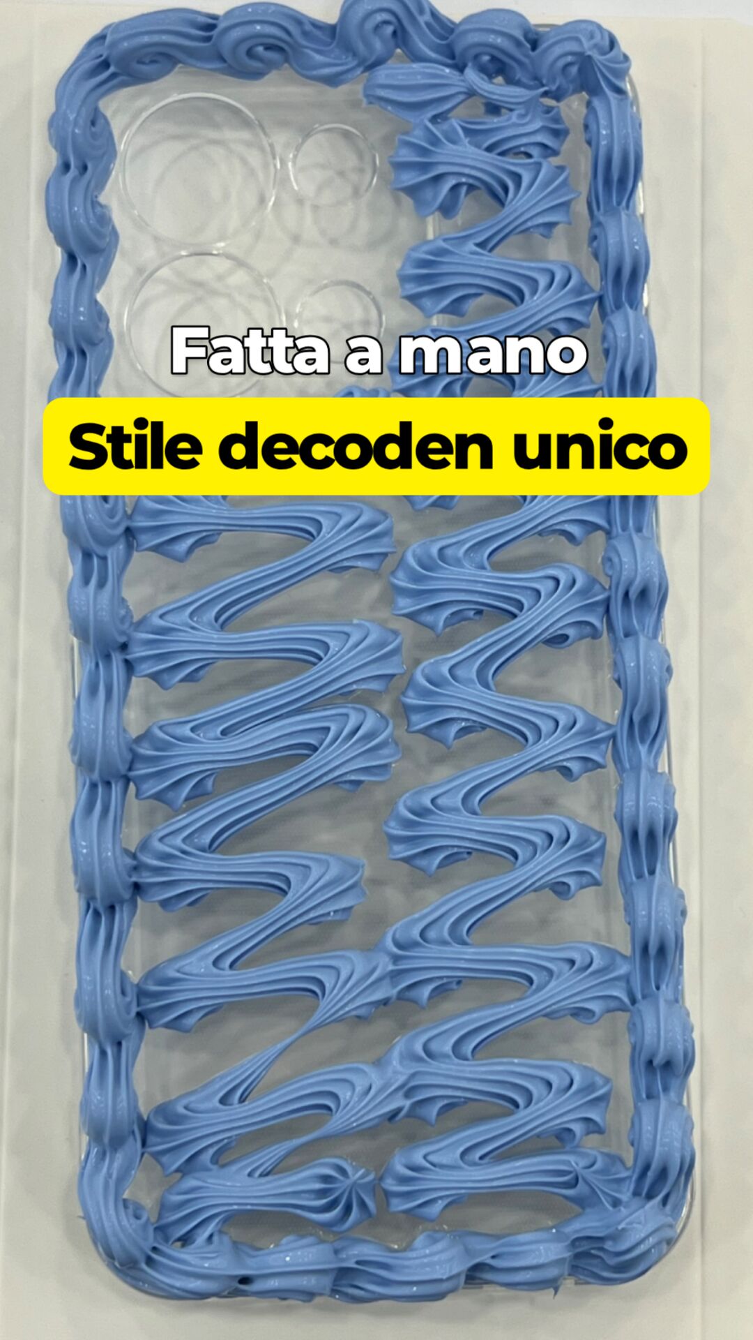Cover decorata a mano