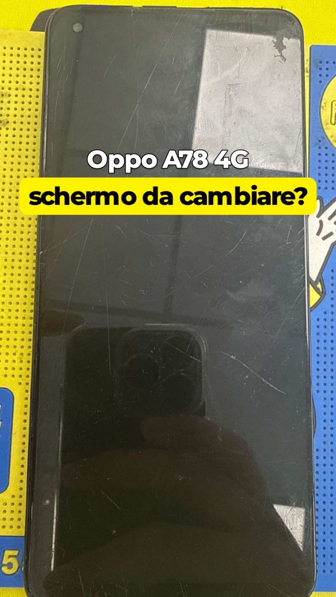 Oppo A78 4G · Schermo