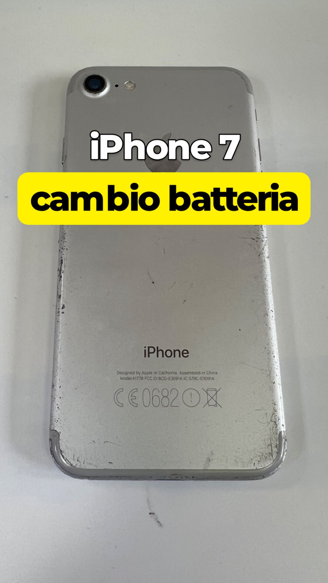 iPhone 7 · Batteria