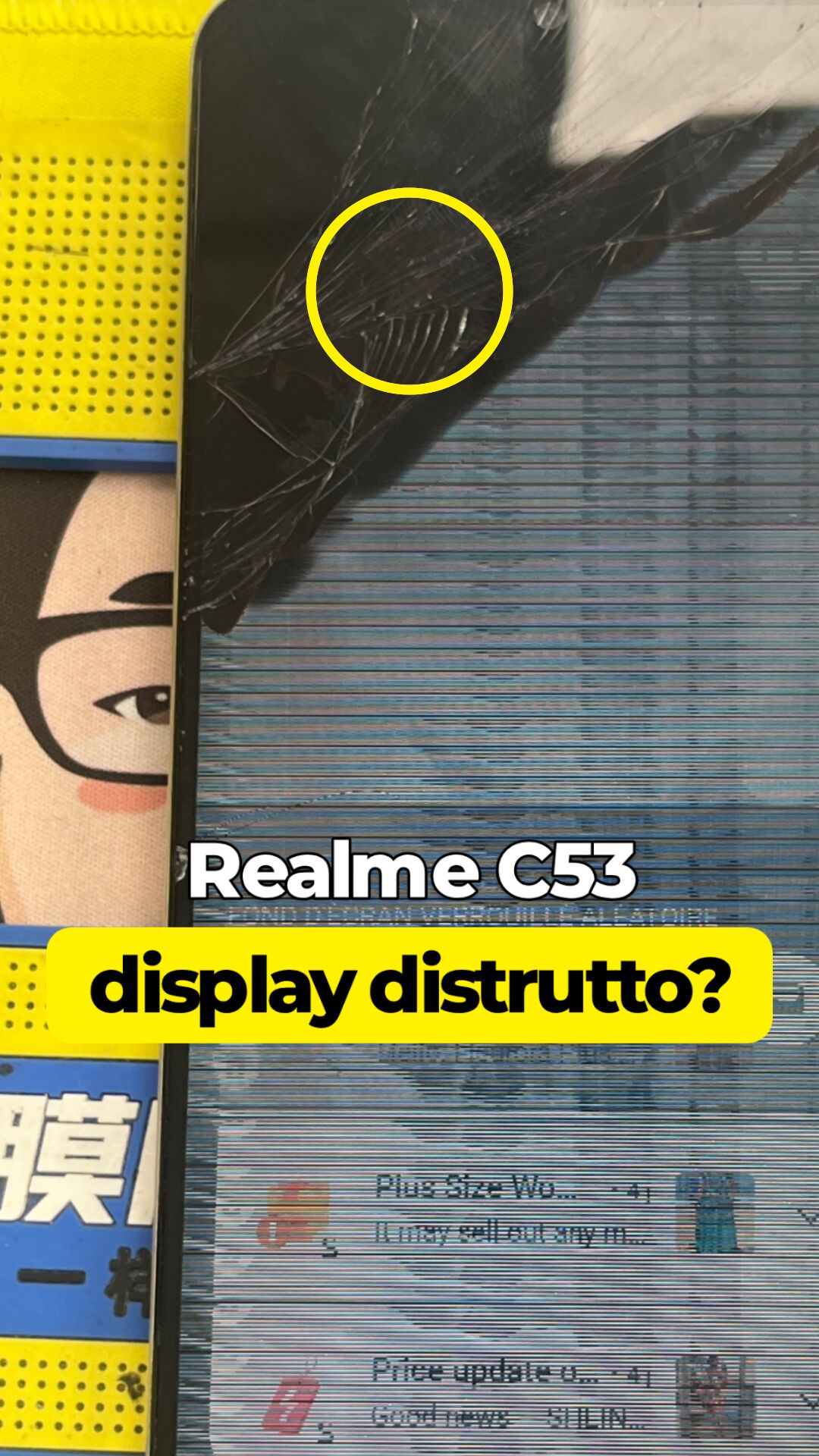 Realme C53 · Schermo