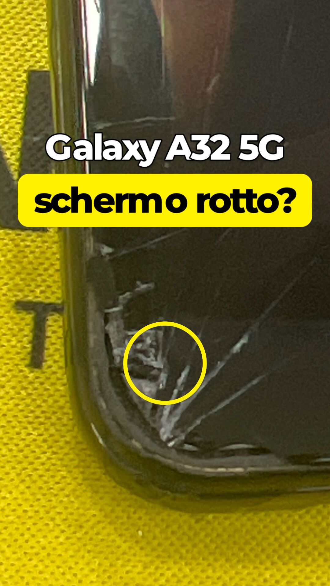 Samsung Galaxy A32 5G · Schermo