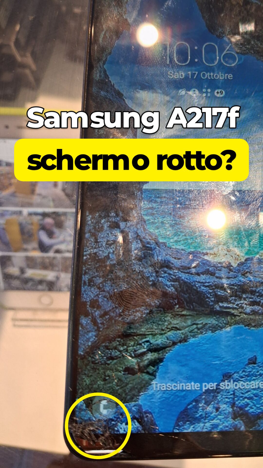 Samsung Galaxy A21S · Schermo