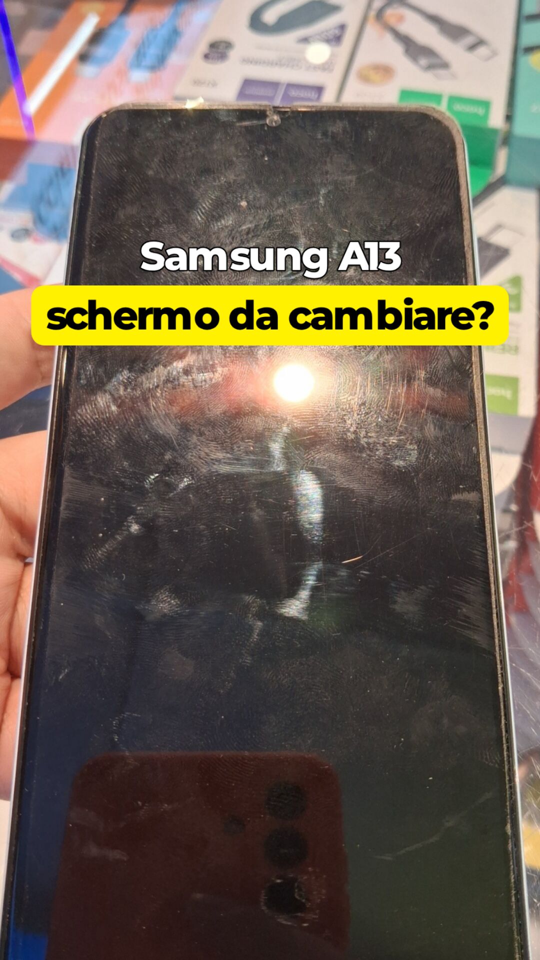 Samsung A137 · Schermo